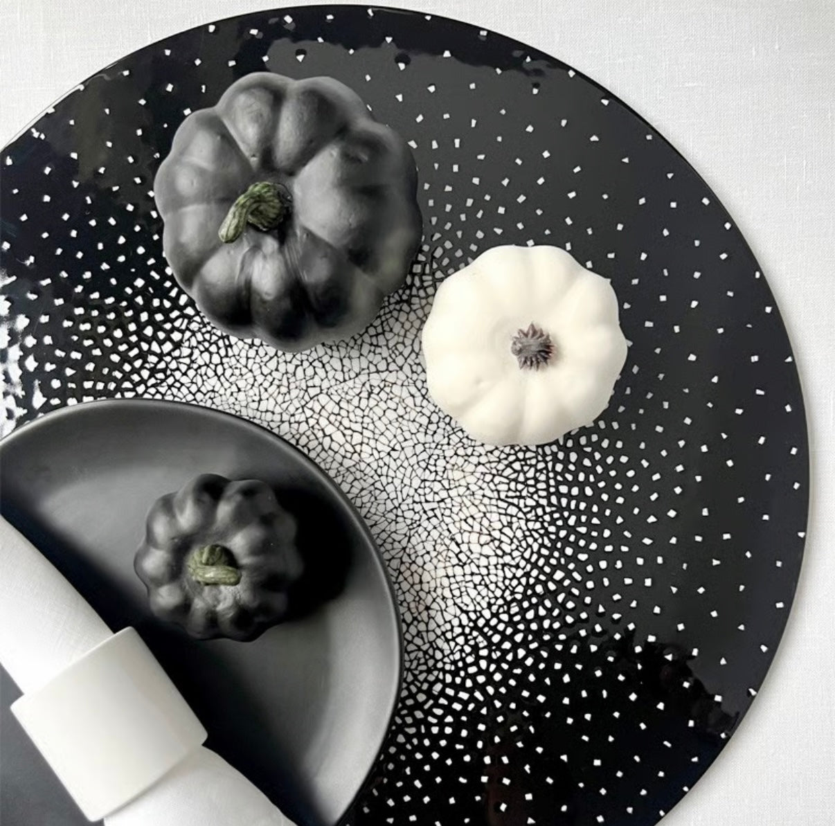 Lacquer Napkin Ring - White