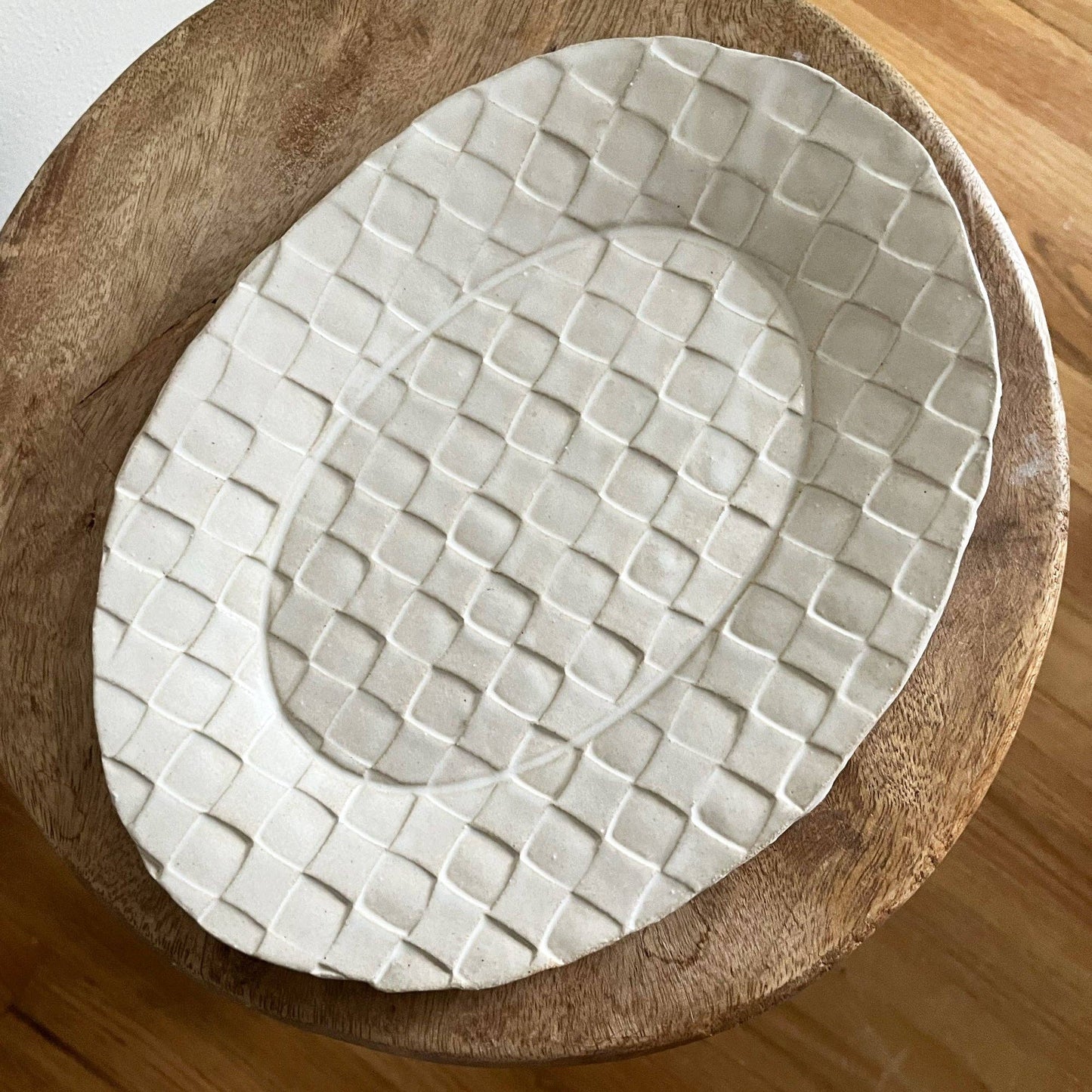 Ghost Checker Platter