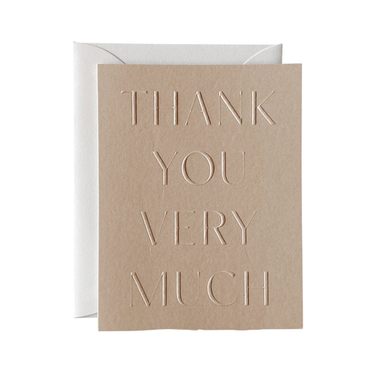 Thank You Card No. 10